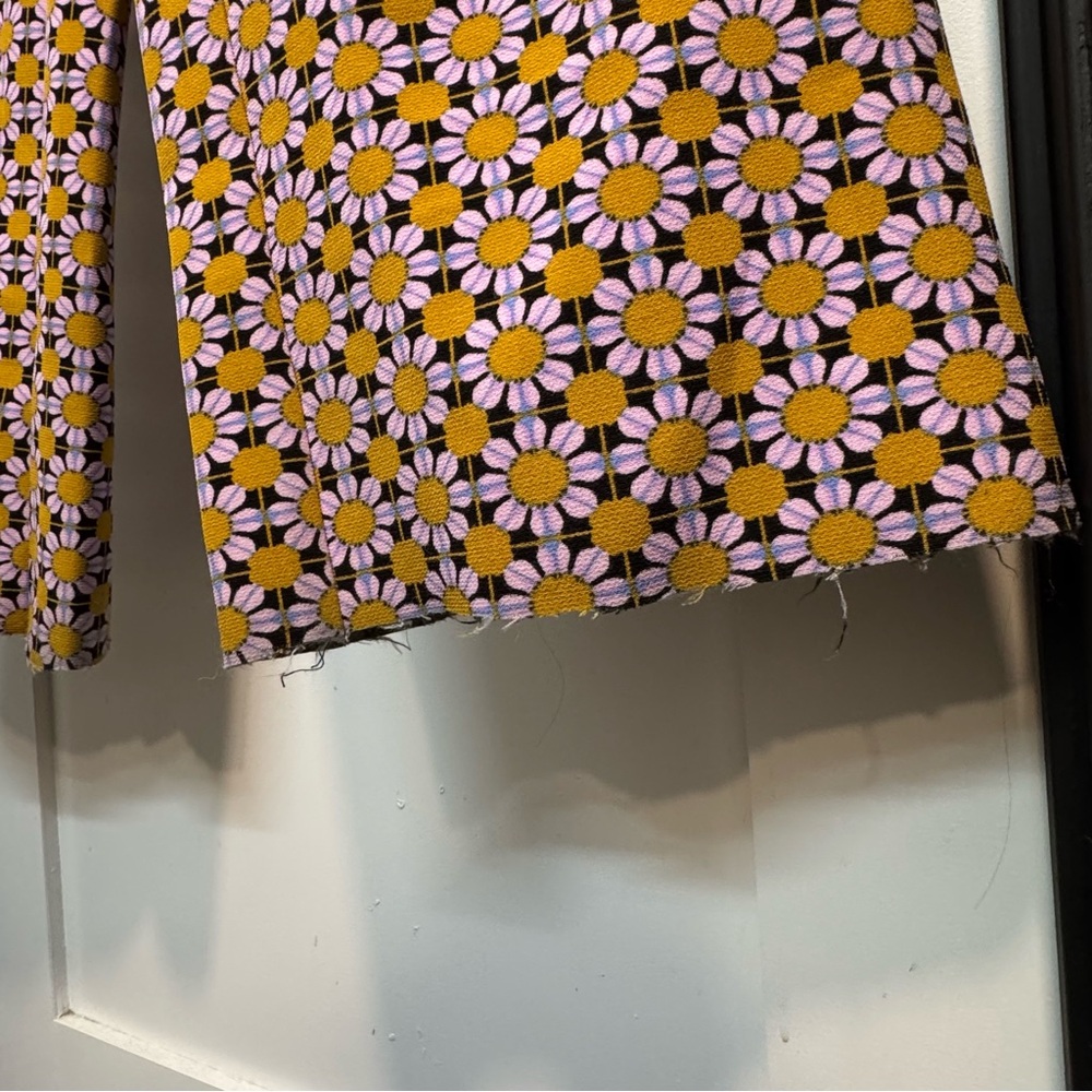 Funky Floral Patterned Pants - image 7